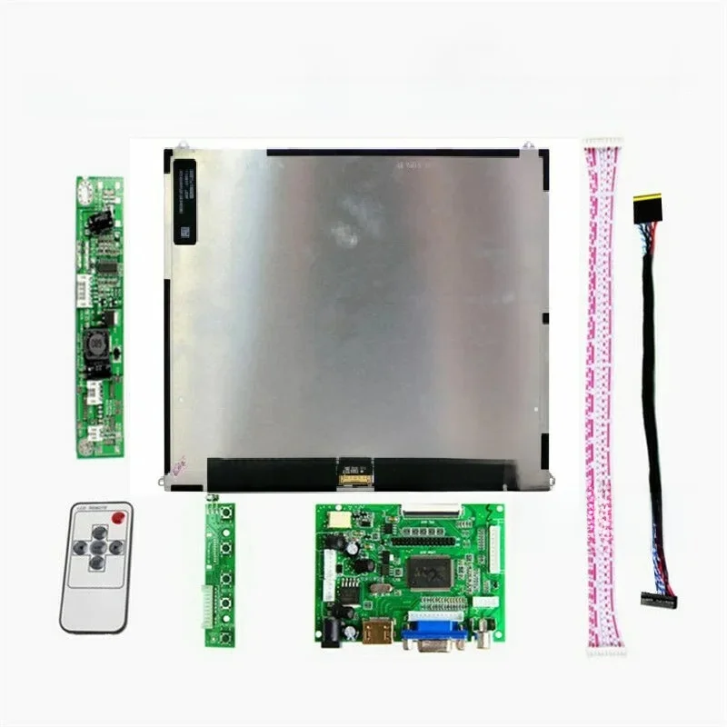 Écran HD Original de 9.7 pouces, 1024x768 HD, contrôleur LCD 4:3, LP097X02 LTN097XL01, carte pilote de moniteur HD VGA 2AV pour Raspberry Pi