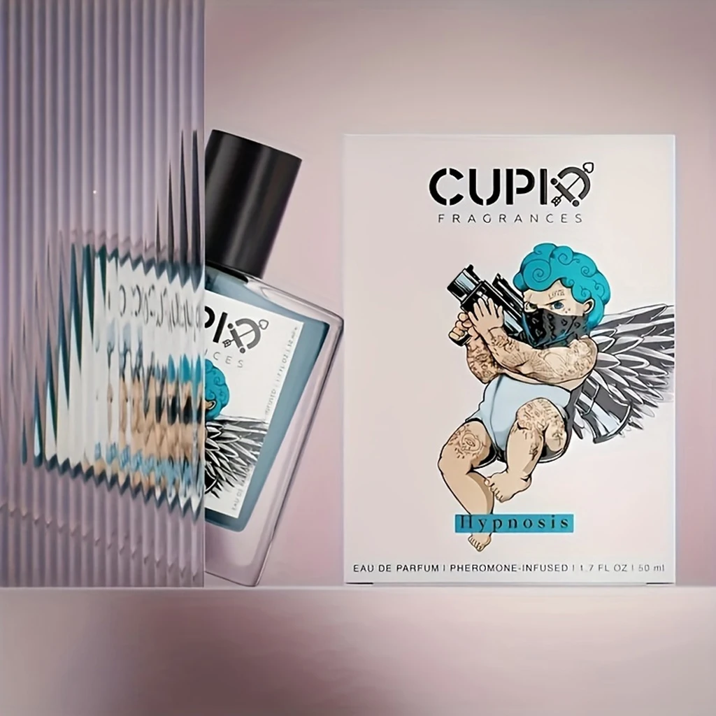 Cupid Cologne pria, 50ml Cupid Hypnotic Cologne, tahan lama romantis Cupid parfum 2024 pria baru parfum Cupid Cologne pesona