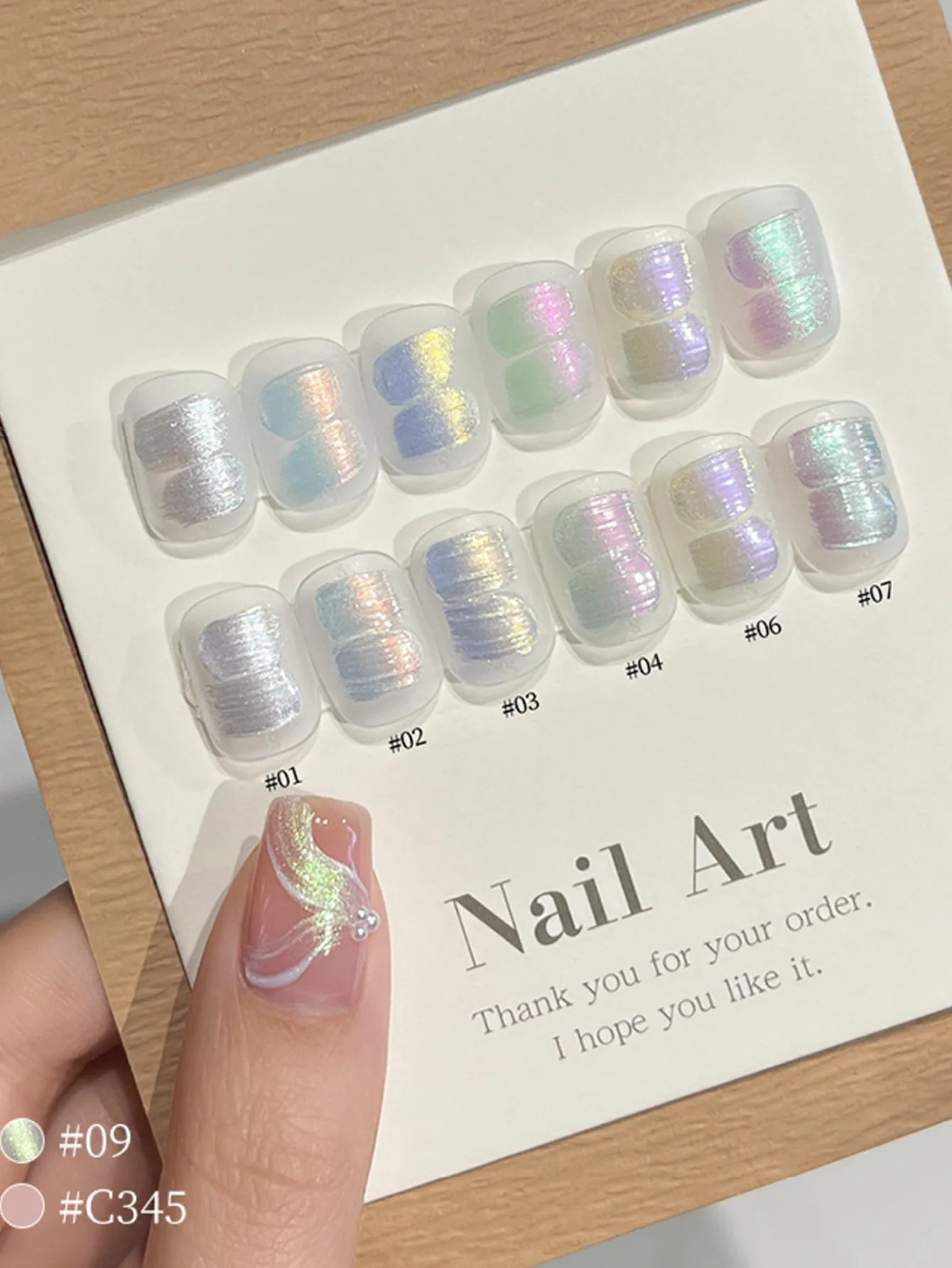 9 couleurs Aurora perle effet solide adhésif Gel vernis à ongles dégradé Semi Permanent tremper UV LED Nail Art Gel vernis pour N