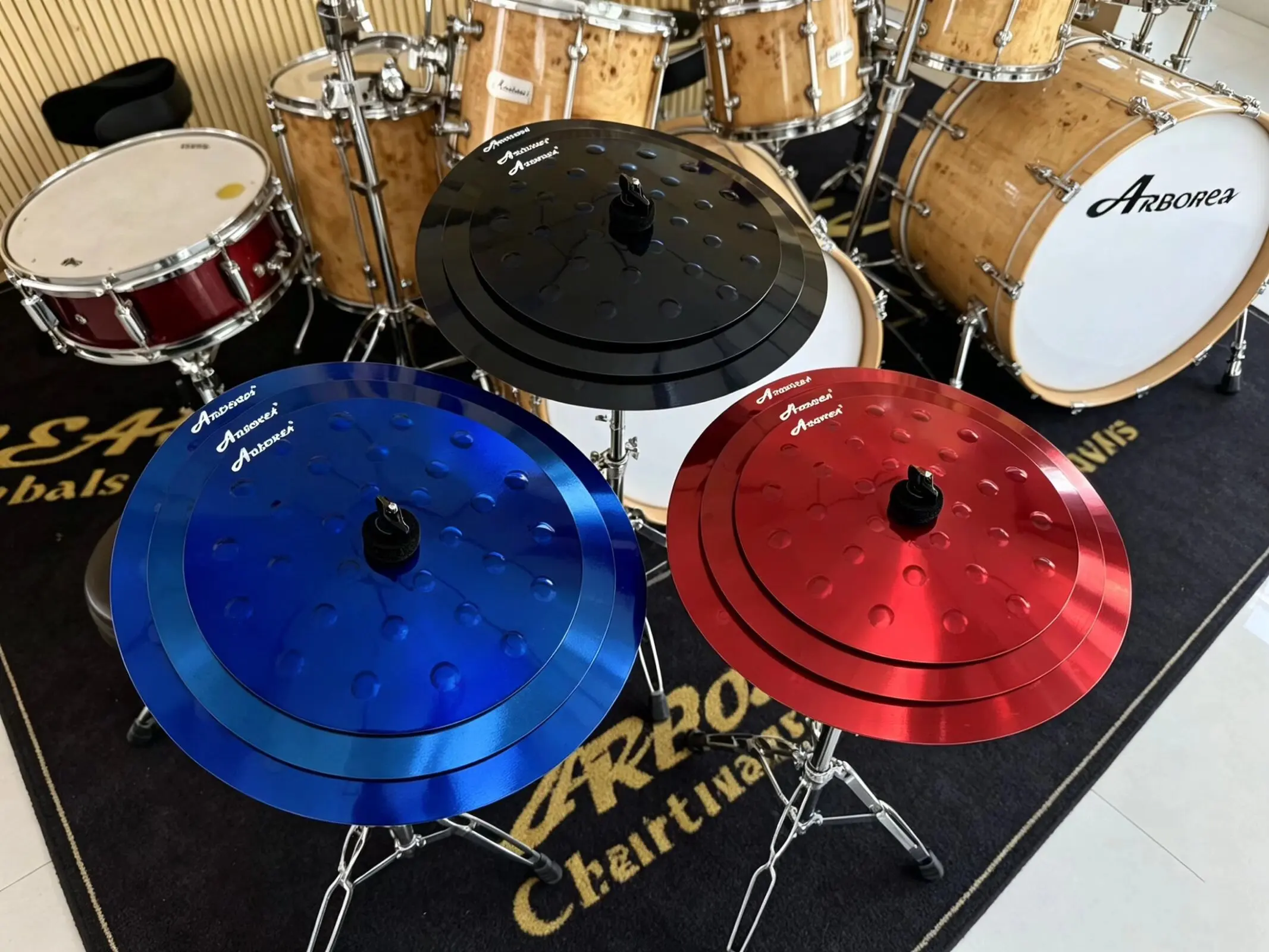 Arborea Colorful Clap Stack Cymbal 11