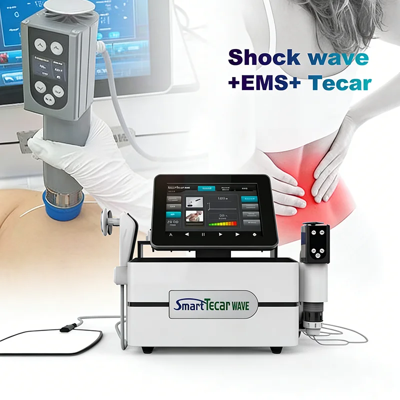 

RET/CET Diathermy Capactive And Resistive Energy Transfer Tecar EMS Electric Muscle Stimulation Shock Wave Physiotherapy Machine
