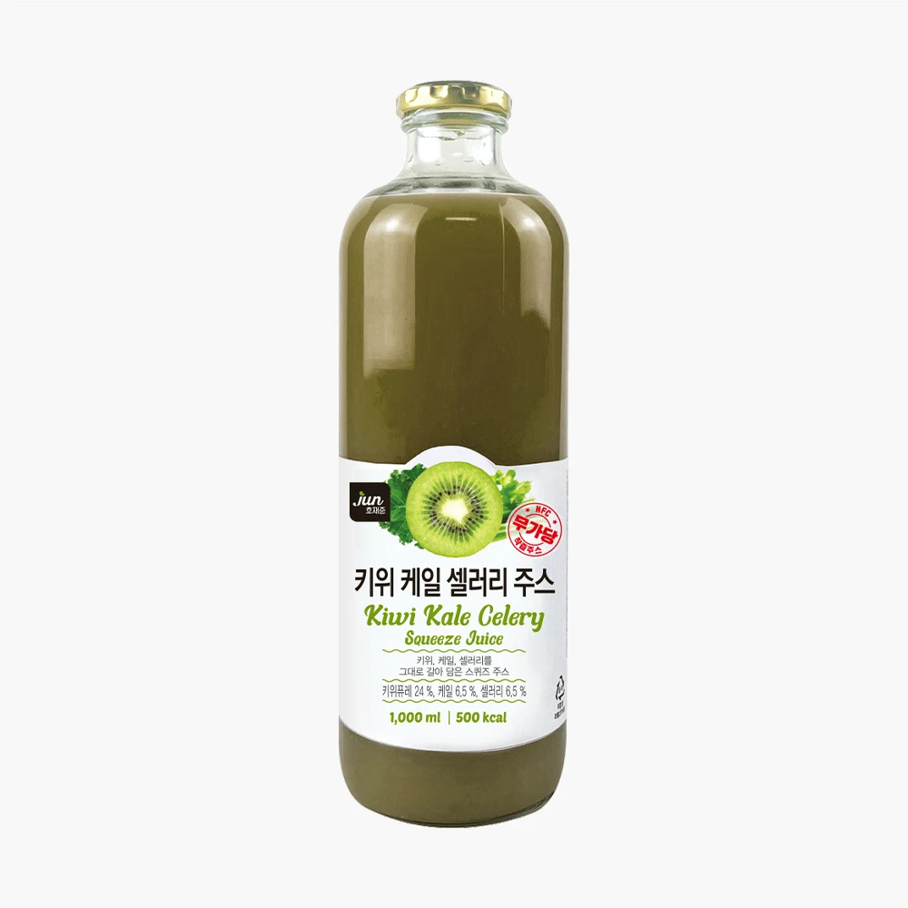 [Ho Jae-Jun] 1 bottle of Kiwi kale celery juice 1,000ml