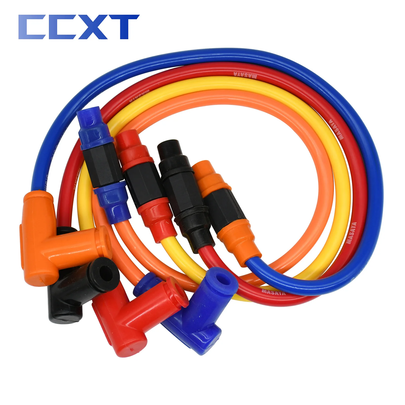 Motorcycle ATV 8.8mm Lgnition Coil Spark Plug Iridium Power Cable For Kawasaki Suzuki Honda Yamaha  KTM EXC EXCF XC XCF SX SXF image 2