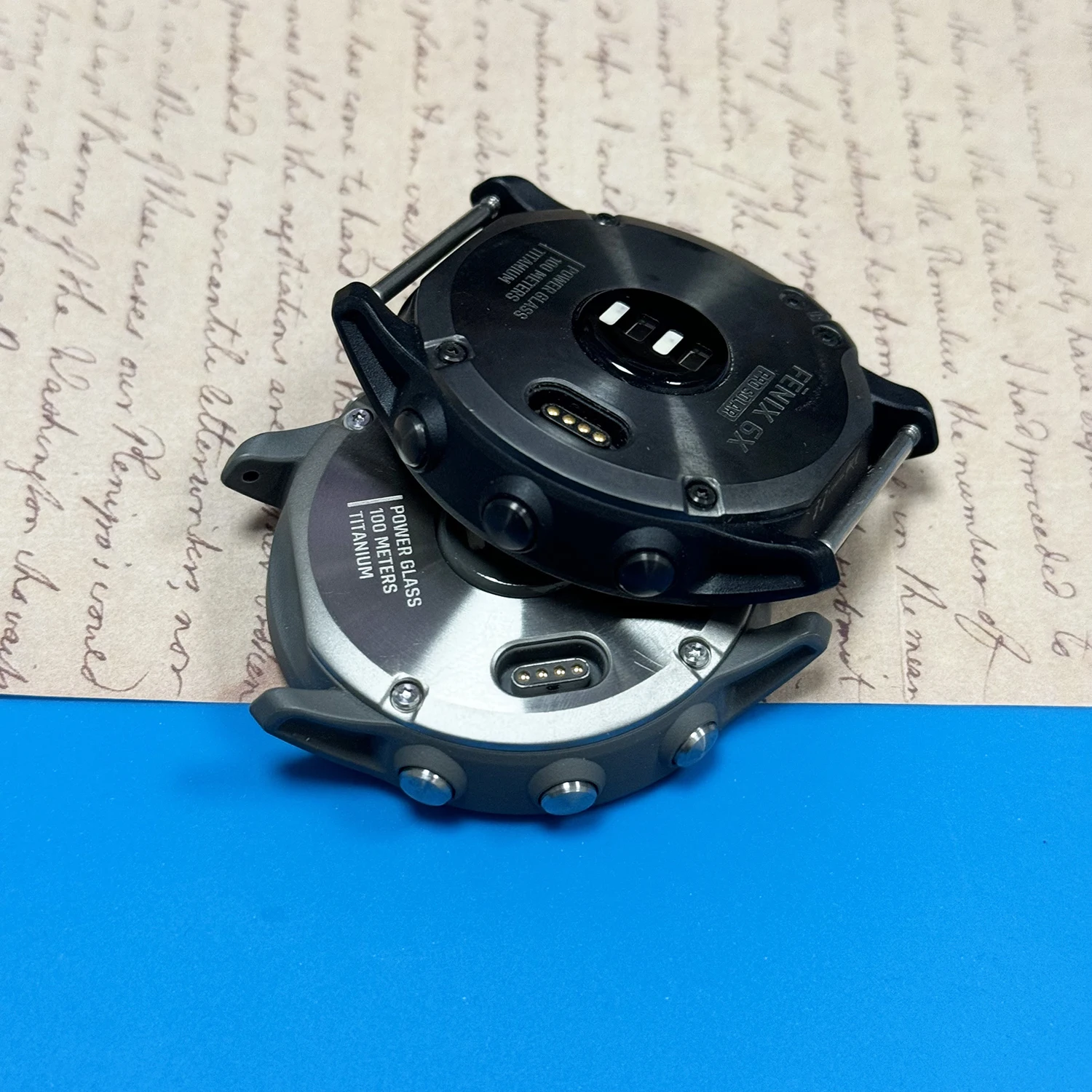 garmin-fenix-6x-pro-solar用、背面カバー、ケース、ハウジング、リアカバー、交換用部品