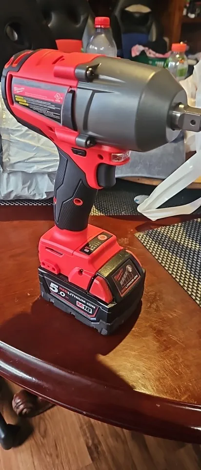 Milwaukee 1300NM NEW Electric Brushless Wrench 18V Cordless Impact Wrench 1/2 Inch Square drive Repair HIGH TORQUE Power Tools photo review