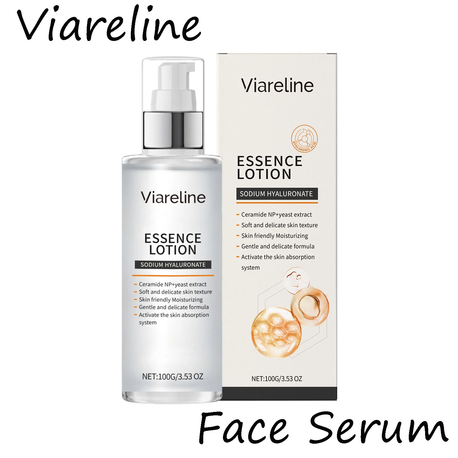 

Увлажняющая сыворотка для лица Viareline, уменьшает сухость, выцветание тонких линий, улучшает гладкую, укрепляющую барьерную кожу, укрепляющую сыворотку для лица