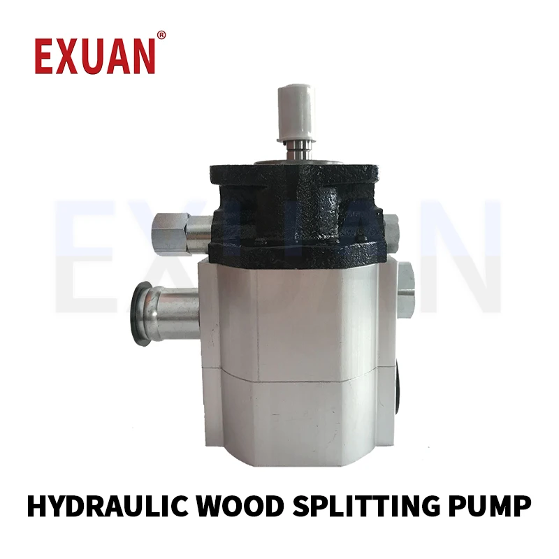 

EXUAN Hydraulic Wood Log Splitter Pump - 22 GPM | 2 Stage | 3000 PSI | Aluminum HI/LO Gear Pump with 3600 RPM 30 Displacement