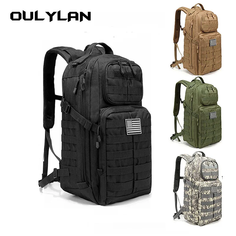 

Уличный тактический рюкзак OULYLAN, мужской Штурмовой Рюкзак Molle Для Путешествий, Походов, кемпинга, охоты, альпинизма