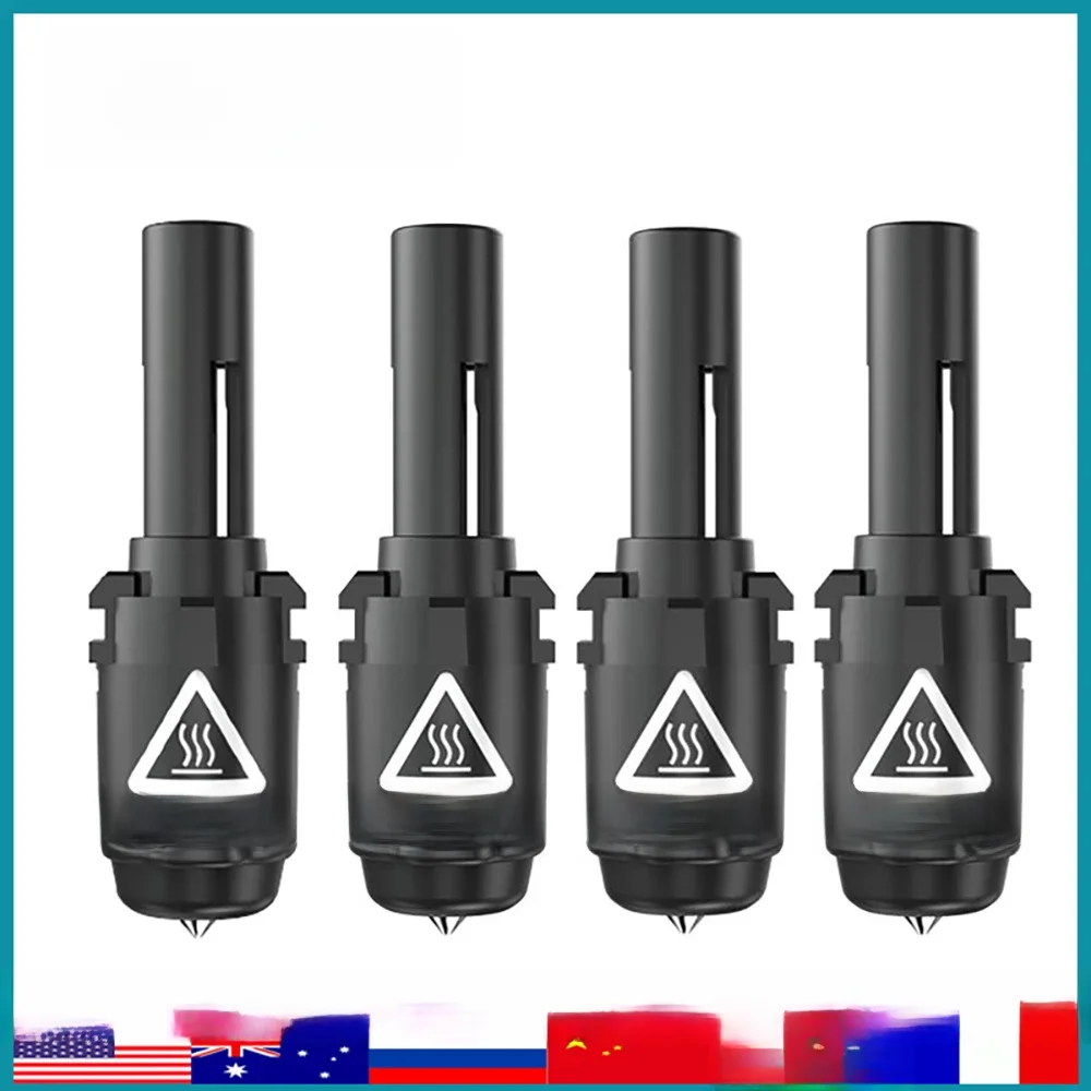FLASHFORGE Nozzle voor Adventurer 3 Adventurer 4 Series 0.3/0.4/0.6mm Hoge Temp 3d Printer Onderdelen Reserve Vervanging Accessoires - afbeelding 2