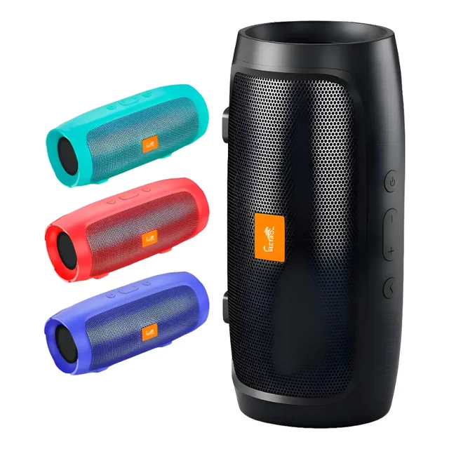 Caixa de som Charge Mini 3 Portátil Com Bluetooth Radio Hi-Fi sem fio