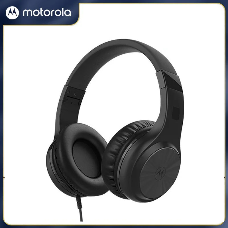 

Motorola XT120 computer headset MOTO/Motorola notebook gaming foldable headset 360° surround sound 3.5MM jack