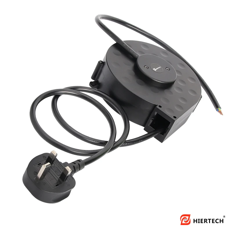

Retractable Power Cable Reel 2m UK Plug Extension Cord Automatic Rewinding Electric Cable Reel for Home Appliances rewindable