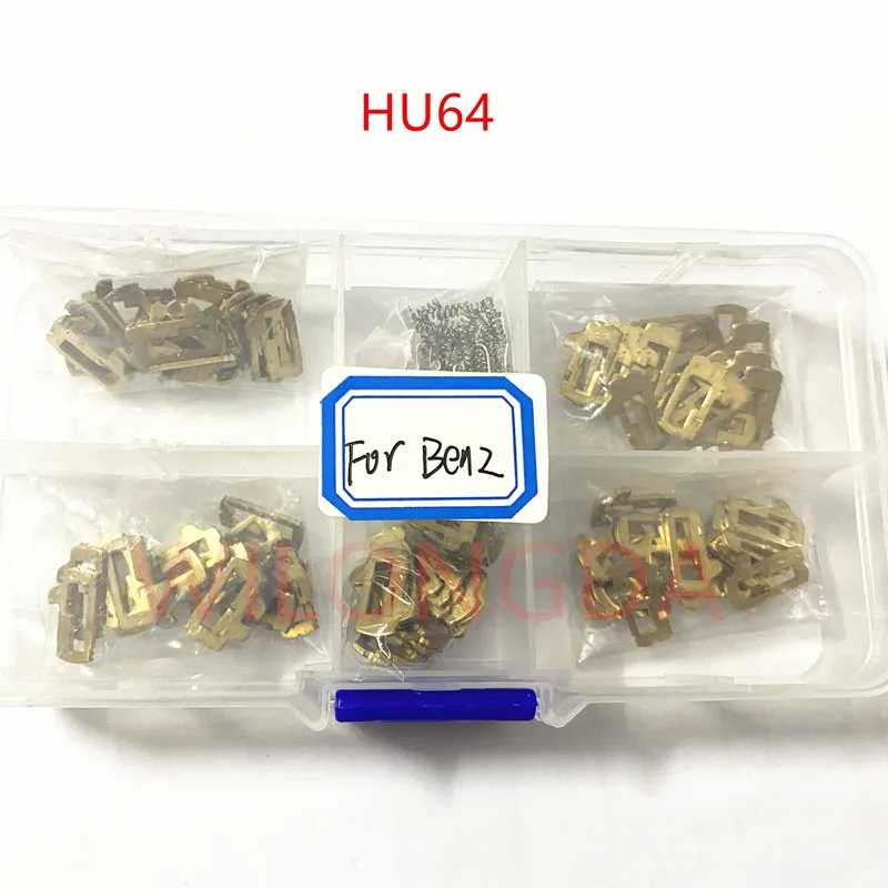 

Car Lock Accessory lock reed HU64 Car Key Lock Wafer Contains 1,2,3,4,5 Aach 20pcs for Benz Car Lock