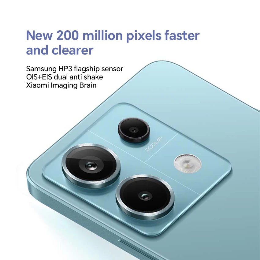 هاتف ذكي Xiaomi Redmi Note 13 Pro 5G النسخة الصينية 6.67 بوصة Snapdragon 7S Gen 2 بطارية 5100 مللي أمبير في الساعة 67 وات شحن سريع 200 ميجابكسل