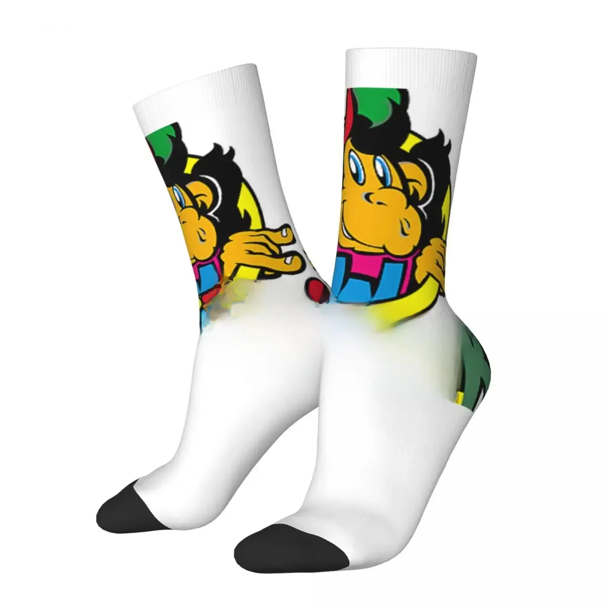 Monkey Lc Waikiki Singe chaussettes Harajuku bas Super doux toutes saisons chaussettes longues accessoires pour cadeaux homme femme
