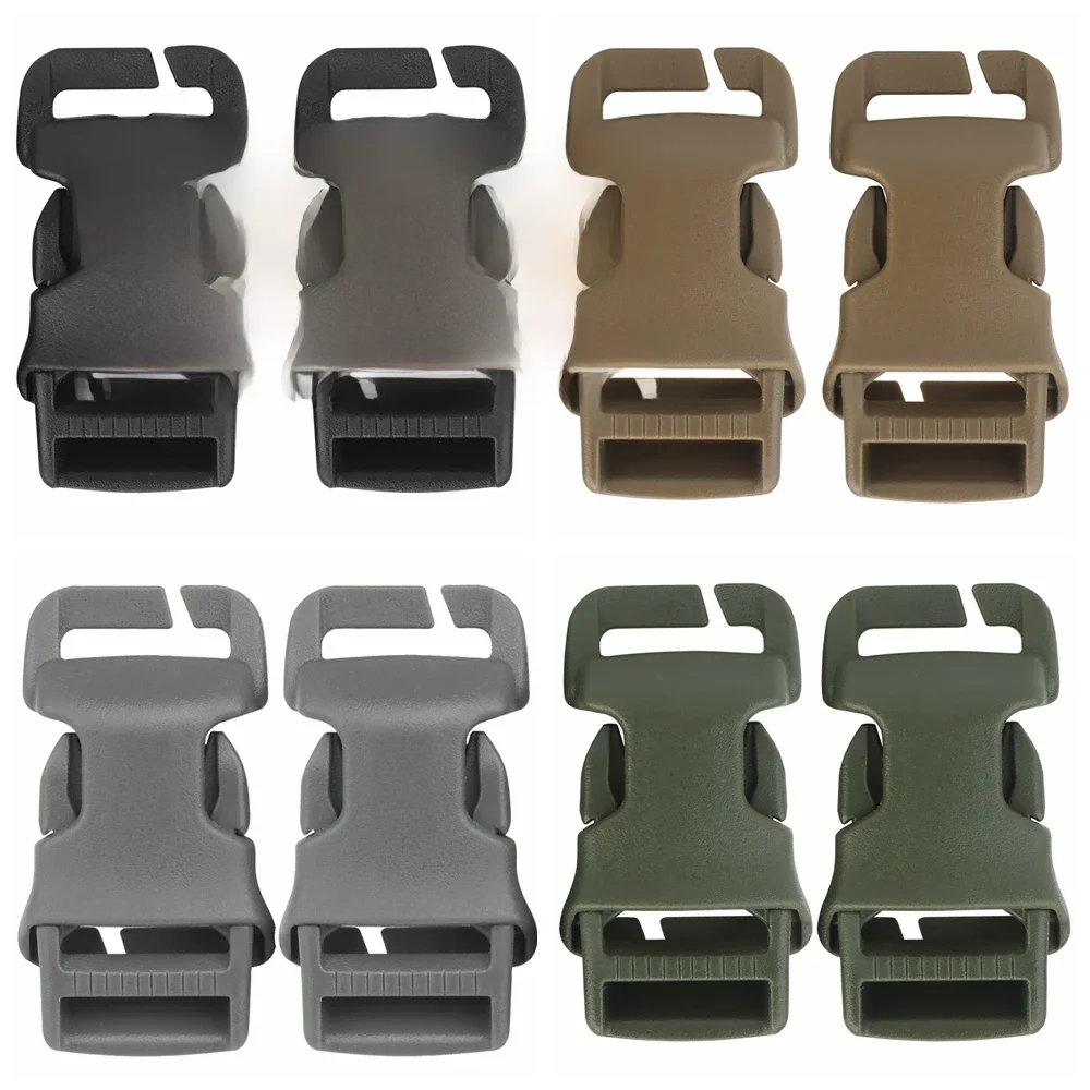 Lot de 2 ceintures tactiques pour gilet, boucles à attache rapide QASM/boucles à dégagement latéral SRB/hameçons G, accessoires modulaires pour gilet