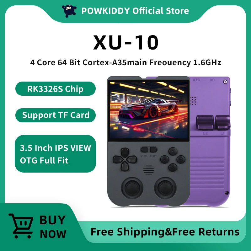 POWKIDDY Magicx XU10 Handheld Game Console 3.5