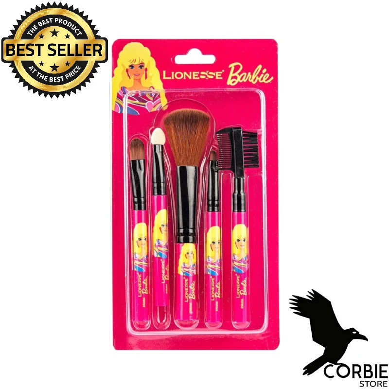 Make-up Pinsel Set Schönheits pflege Kosmetik Lionesse Barbie BRB-034