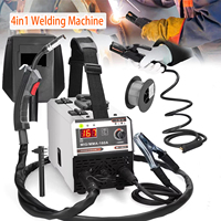 4 in 1 MIG MMA MAG TIG-160C Inverter Welders Multipurpose Portable Electric Welding Machine Intelligent Welders IGBT Inverter