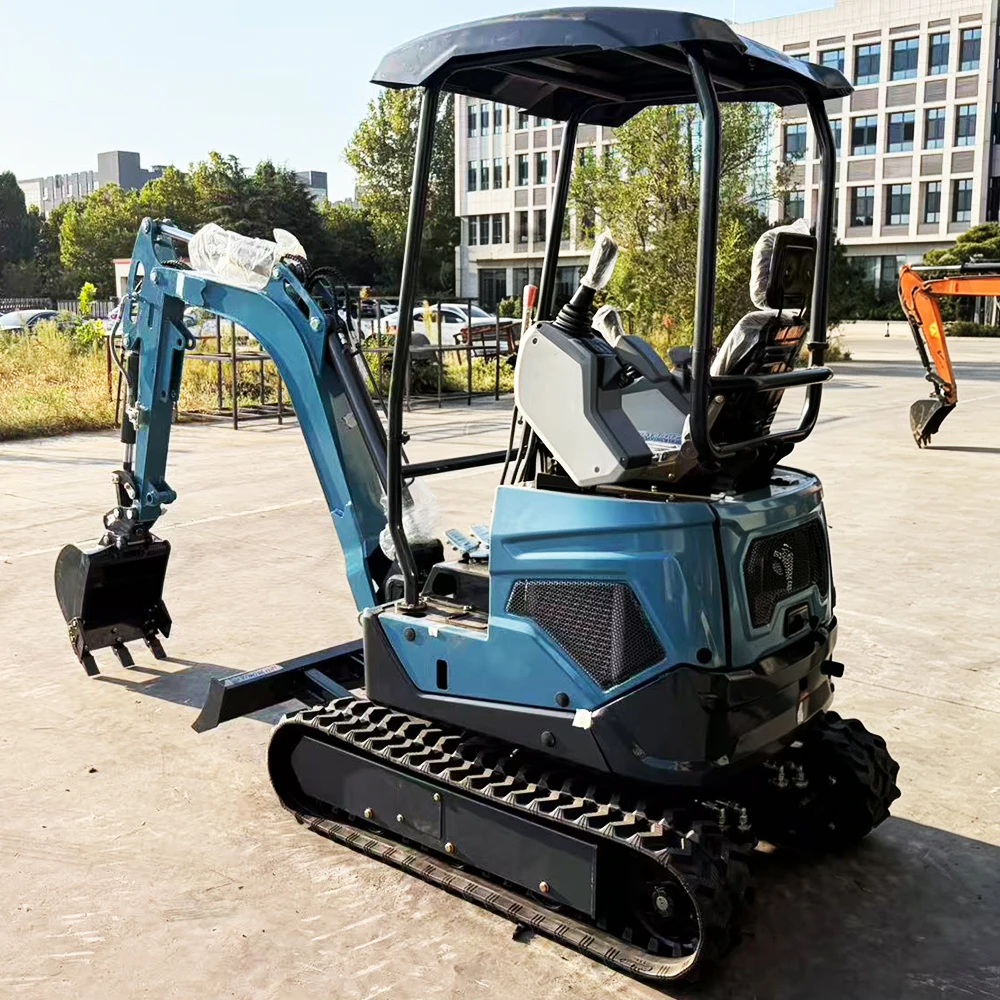 2Ton Mini Excavator CE Euro5 Hydraulic Crawler Small Digger for Farm Construction