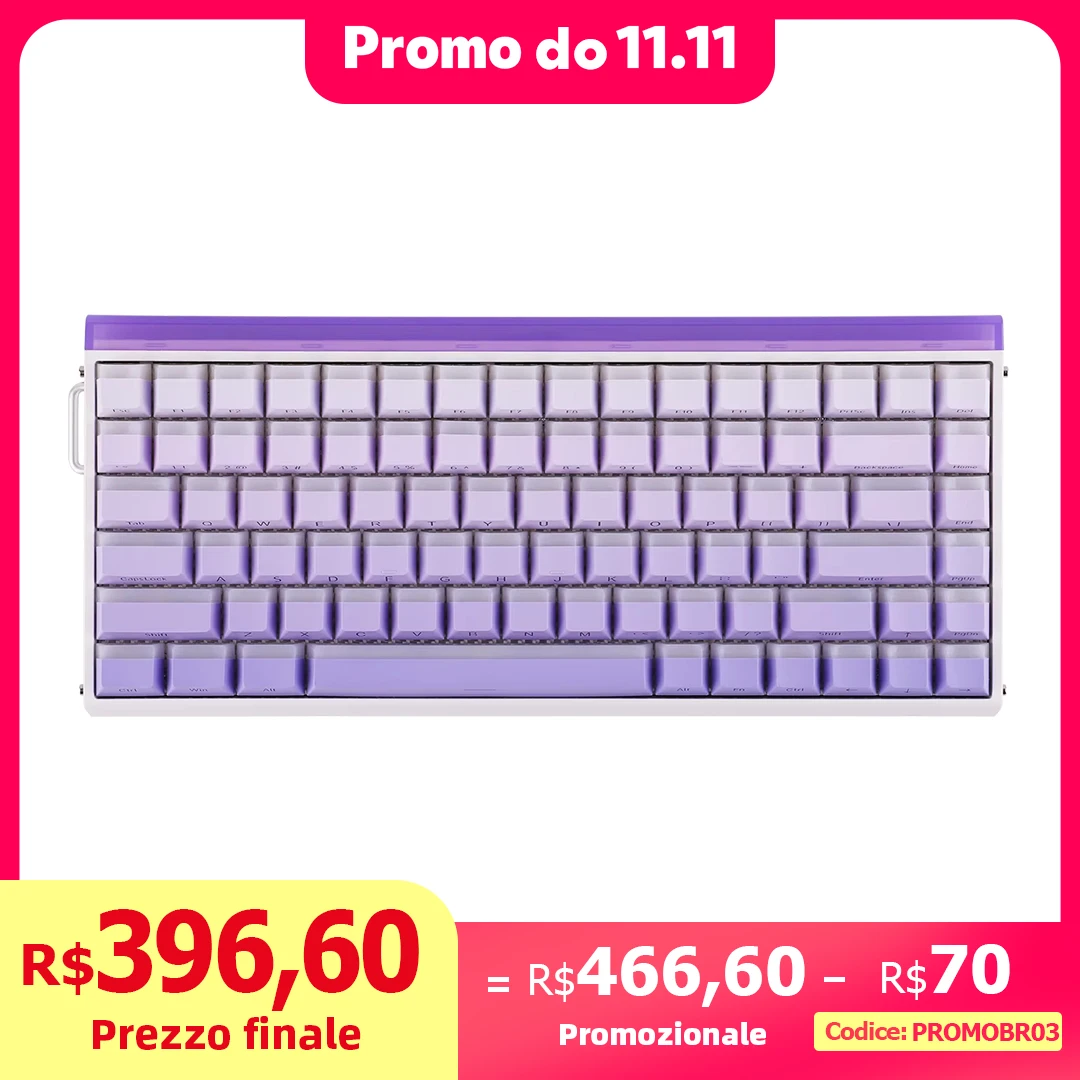 AULA HERO84 8K Магнитная клавиатура 0,01 мм с быстрым триггером, полные клавиши, горячая замена, RGB-подсветка для игр, киберспорта