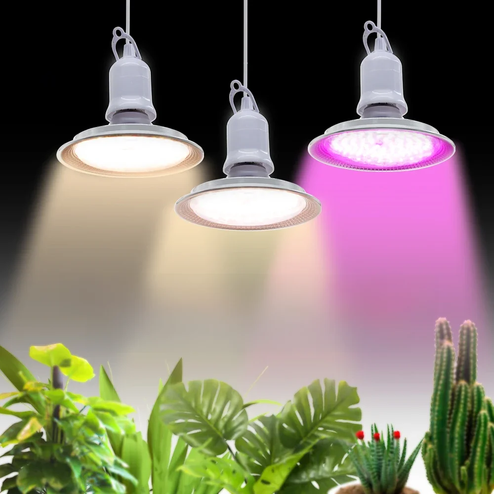 E27 18W Full Spectrum Led Grow Light Sunlike Phytolamp Bol Voor Planten Bloemenkas Tent Hydrocultuur - afbeelding 2