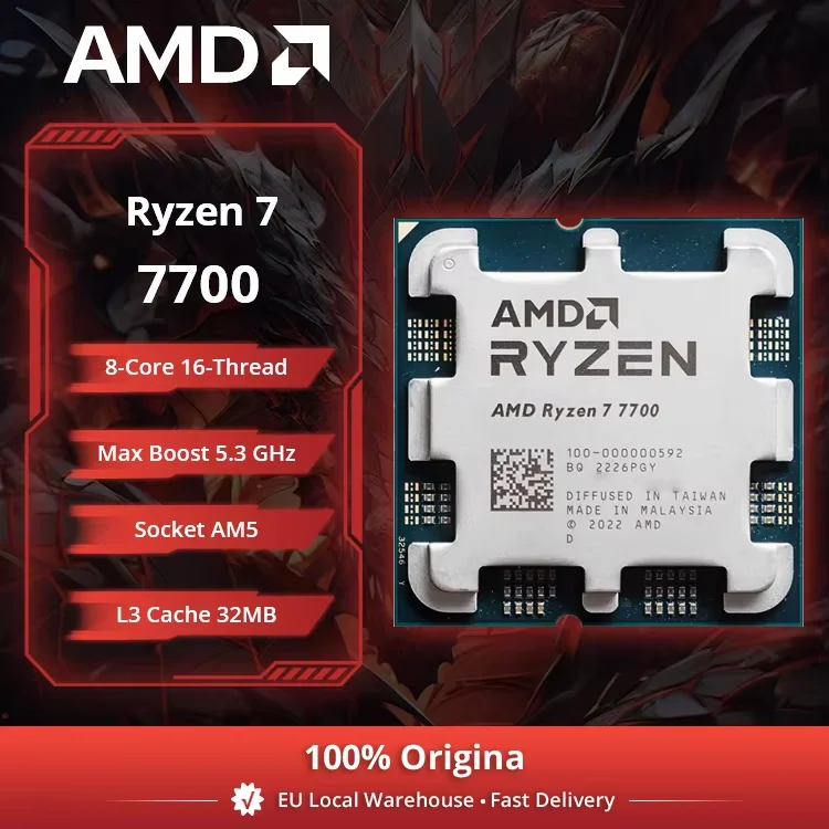 Procesor AMD Ryzen 7 7700 AM5 OEM dostawa z PL
