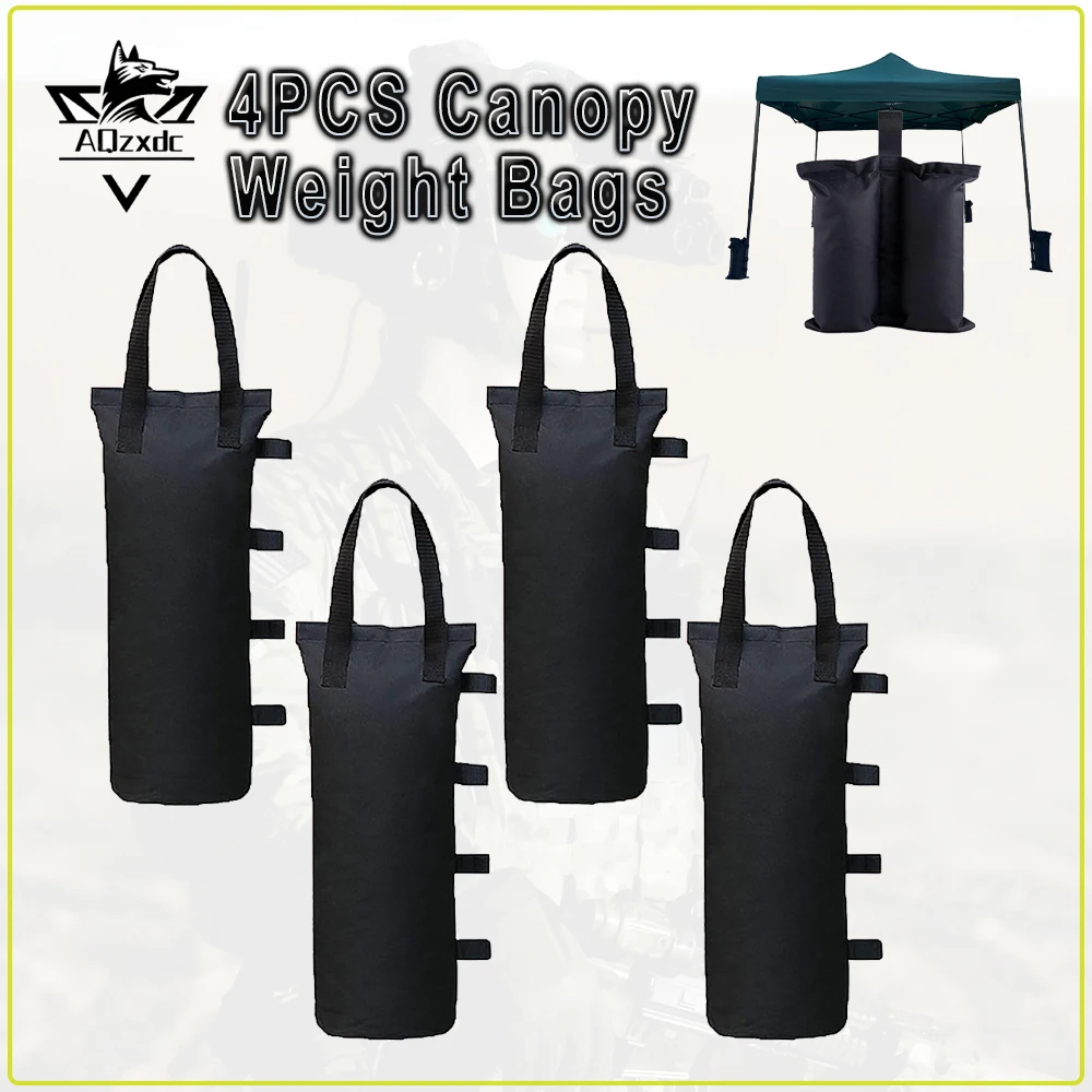 

4PCS Canopy Weight Bags Tent Leg Weight Bags Sandbag Anchor Kit for Patio Duty Umbrella Base Outdoor Camping Windproof Equipment