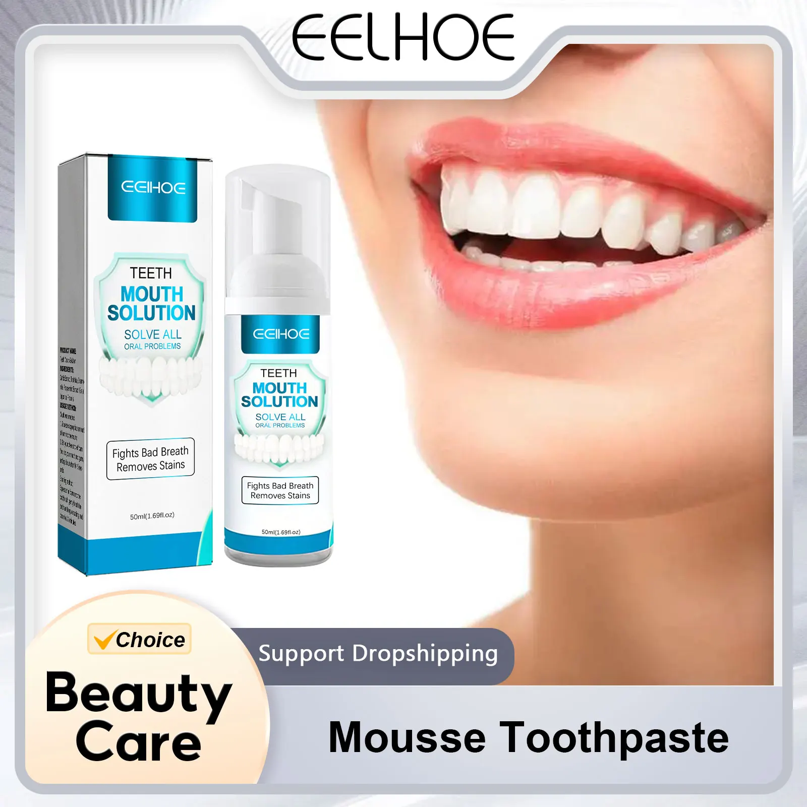 Mousse Toothpaste Deep Clean Dental Stain Removal Plaque Lasting Refreshing Breath Oral Hygiene Care Teeth Cleaning Tooth Mousse