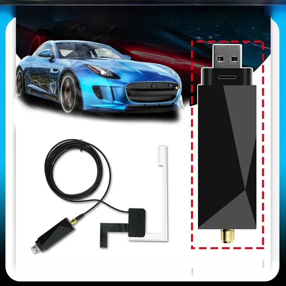 Voor Universele DAB + Antenne Met USB Adapter Android Autoradio GPS Stereo Ontvanger Speler - afbeelding 2