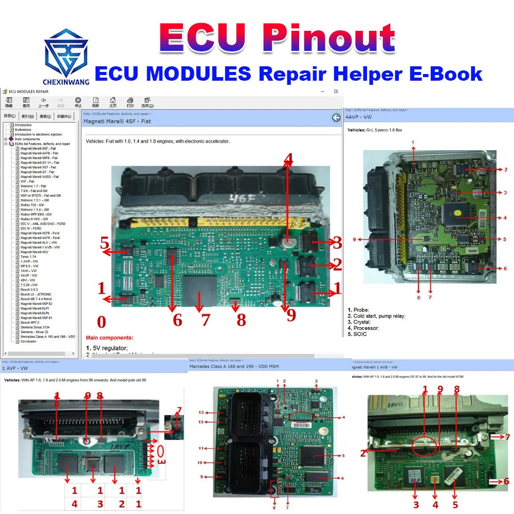 

Вспомогательное устройство для Ремонта Блоков ECU, программное обеспечение для Ремонта Блоков ECU, разводной декодер для электронной книги, с определением местоположения, Φ EEprom RAM PAL