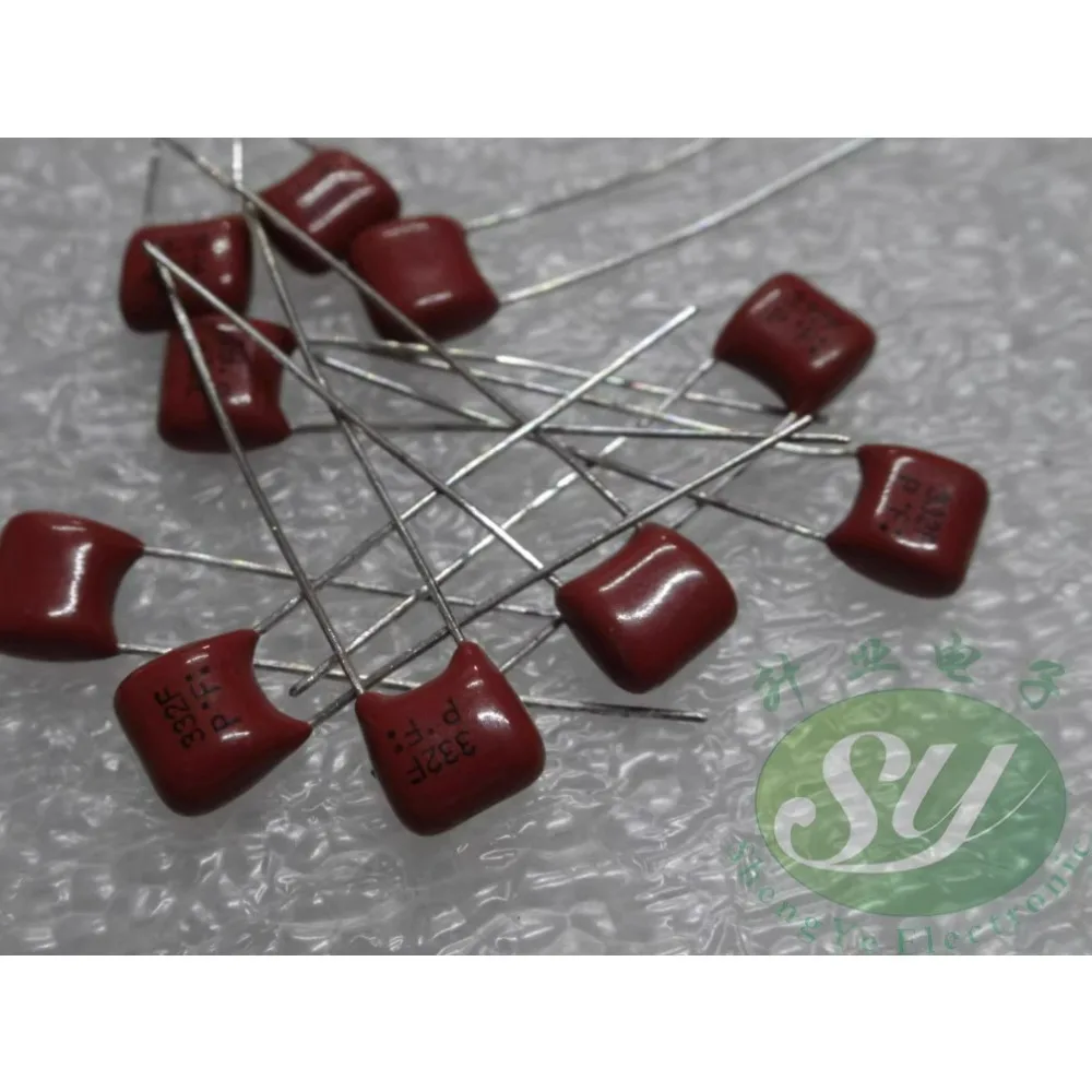 

20PCS 0.0033uf/63v 3.3nf 3300pf 3n3 332 new 5mm film capacitor (1% high precision capacitor)