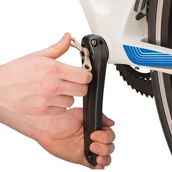 Herramienta de ajuste de tapa de bielas de bicicleta, Kit de mano de instalación, Extractor de tapa de manivela Universal, suministros de reparación