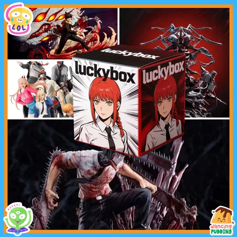 Chainsaw Man Mystery Character Figure Blind Box – Collectible Anime Gift with Popular Chainsaw Man Characters