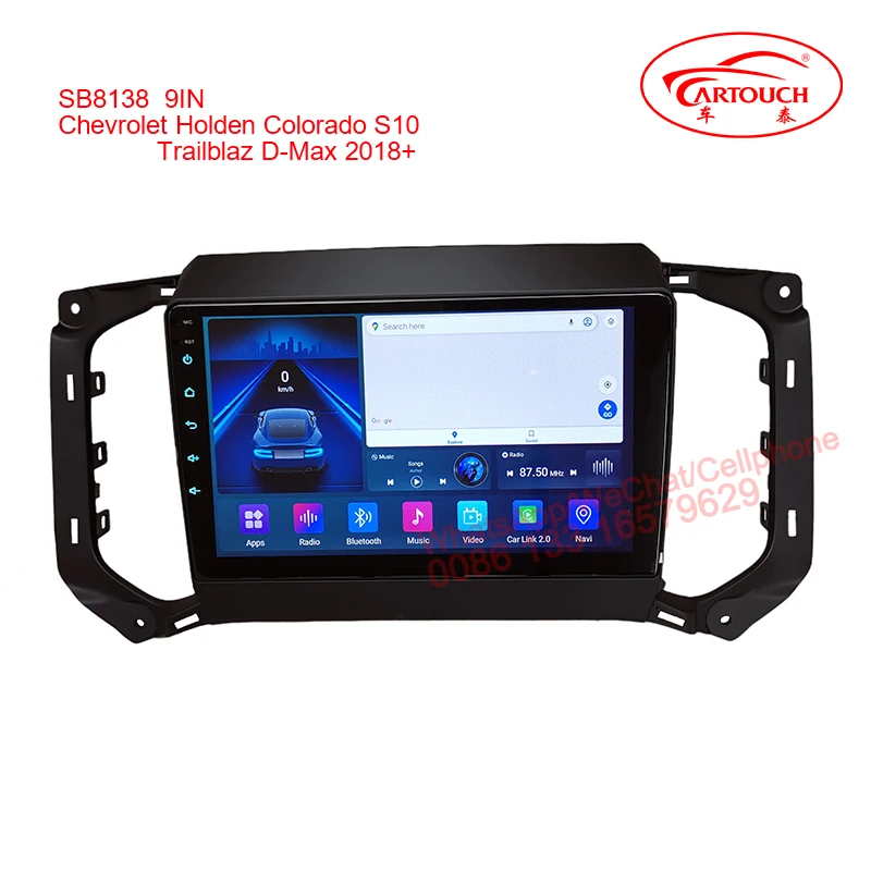 Car Radio for Chevrolet Trailblazer Blazer 2016+ Colorado 2017+ Holden Autoradio Android Multimedia Player Stereo Audio CarPlay