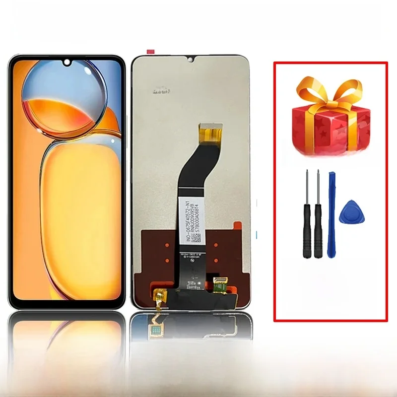 Écran tactile LCD 6.74'' pour Xiaomi Redmi 13C, assemblage d'écran tactile LCD 23100RN82L, écran LCD pour Redmi 13c