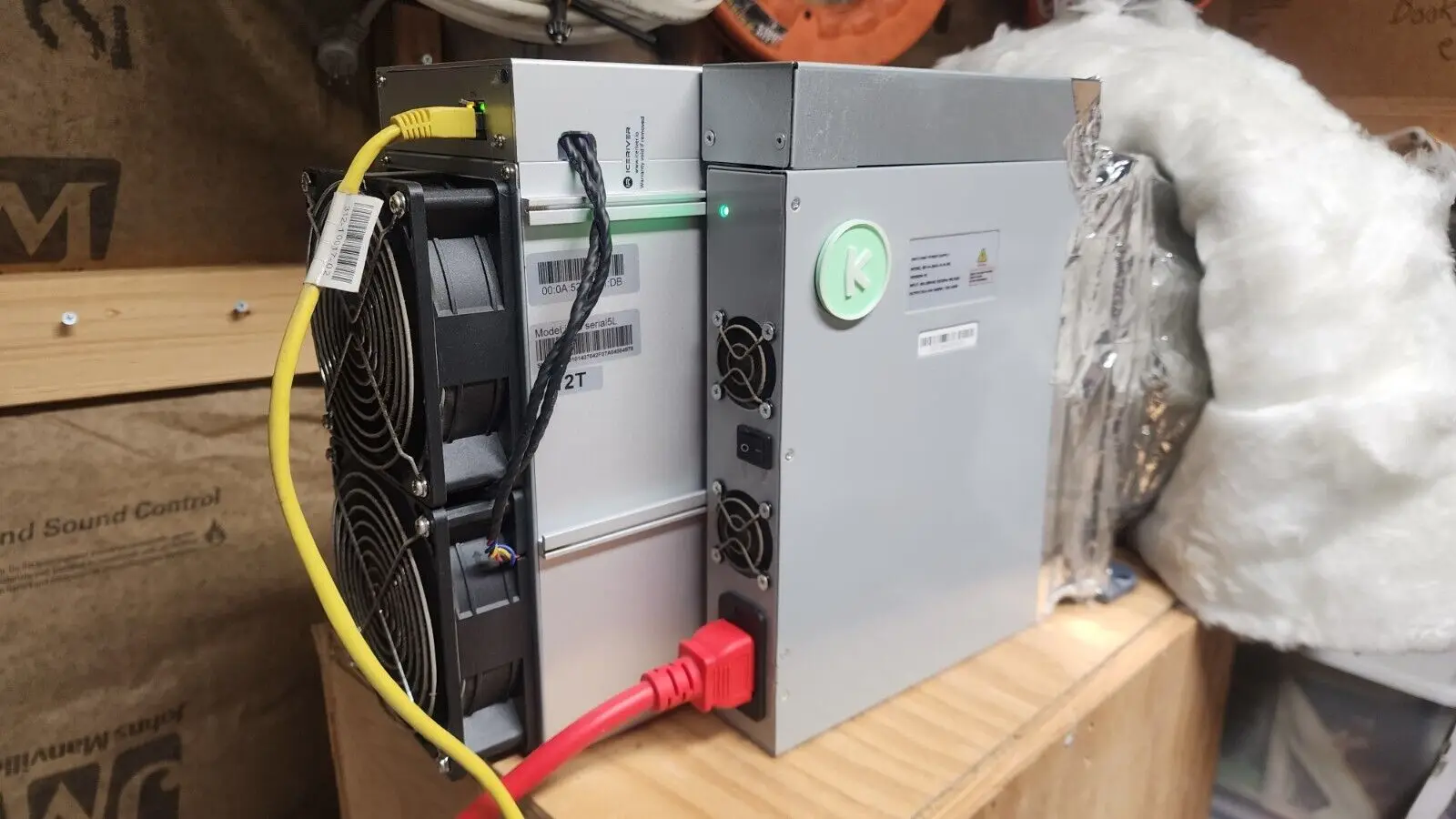 

BUY NOW GET 1 FREE IceRiver KAS KS5L 12T 3400W Located in the USA Miami Fl.