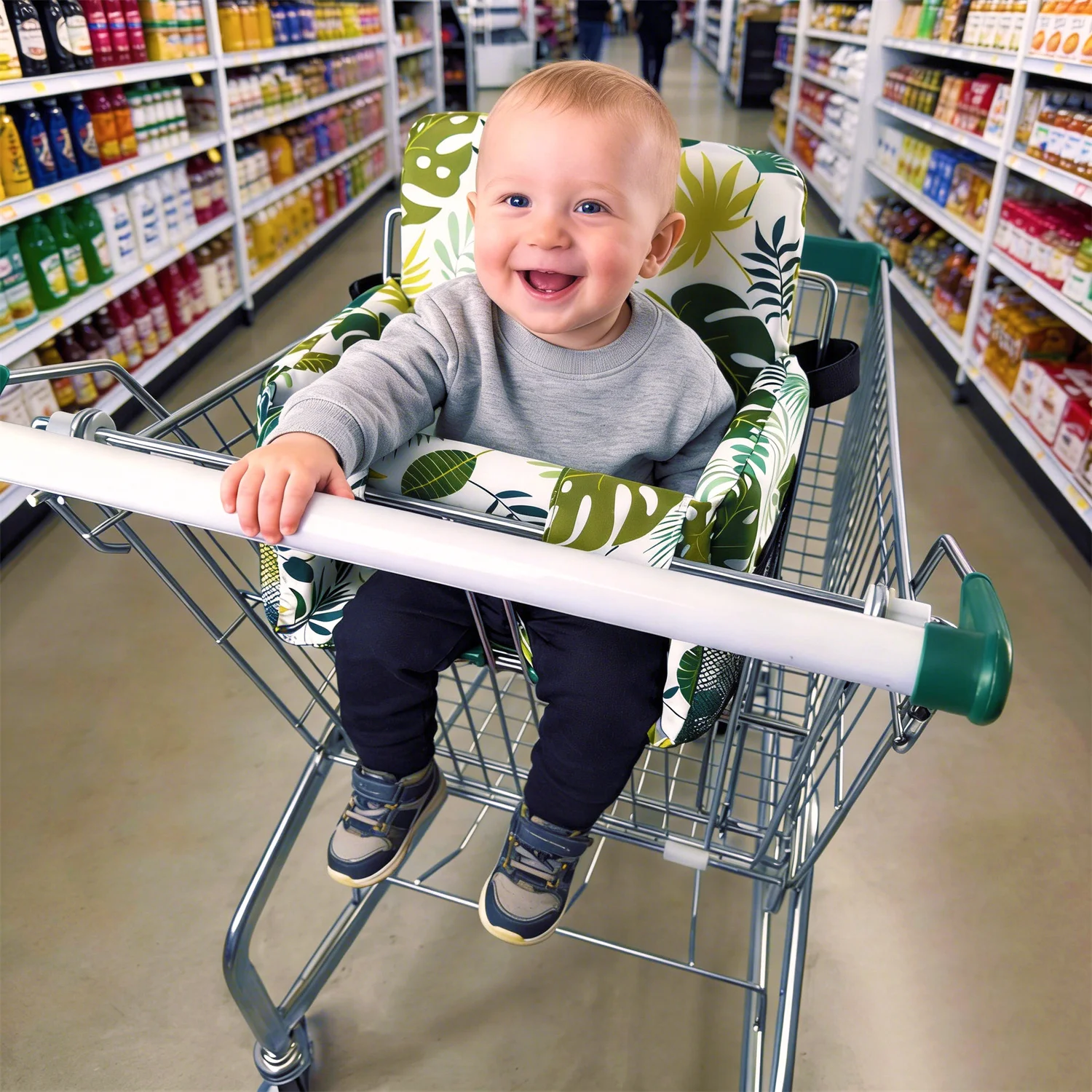 

Чехол для сиденья детской тележки, защитный чехол для стульчика и коляски, вкладыш для продуктовой тележки, чехол для детского стульчика для девочек