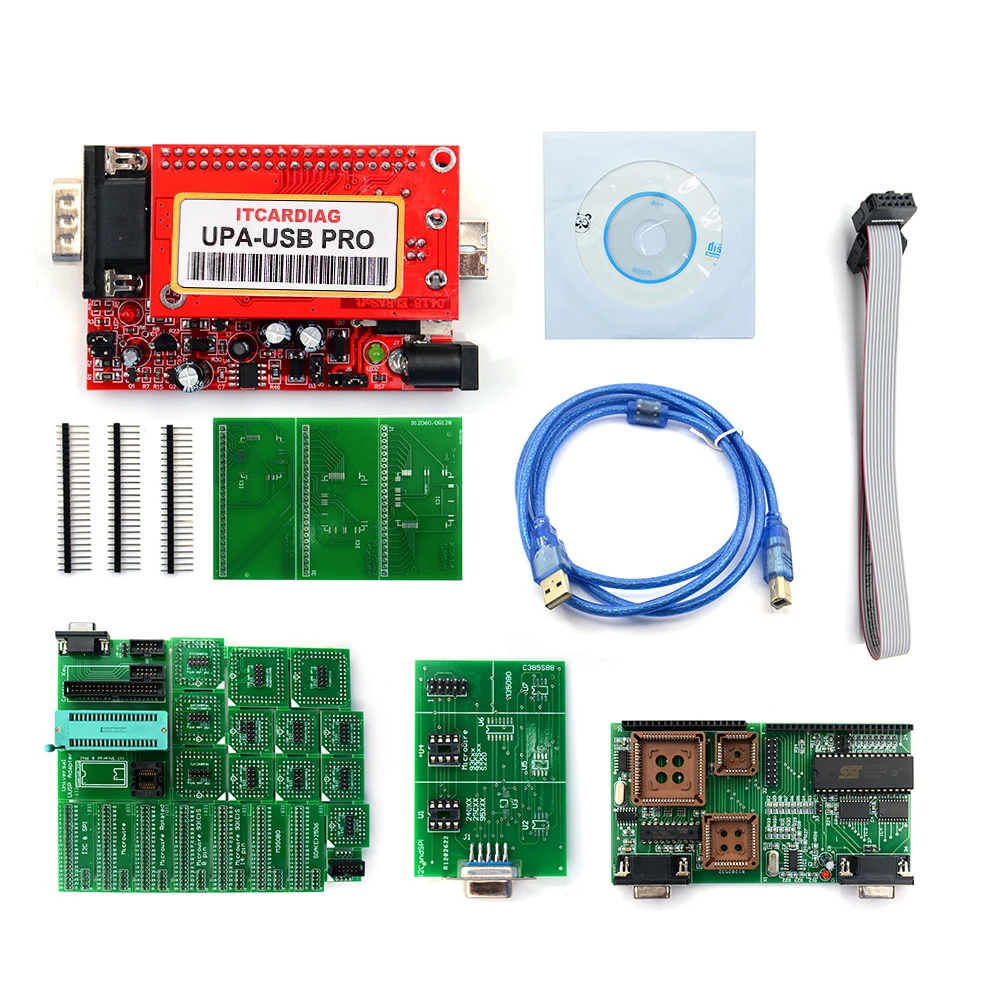 SN:050D5A5B UPA USB-Programmierer Windows 10 unterstützte USB V1.3 Volladapter mit NEC-Funktionen ECU-Chip-Tuning Fügen Sie 350 MB Scripts hinzu – Detail 28