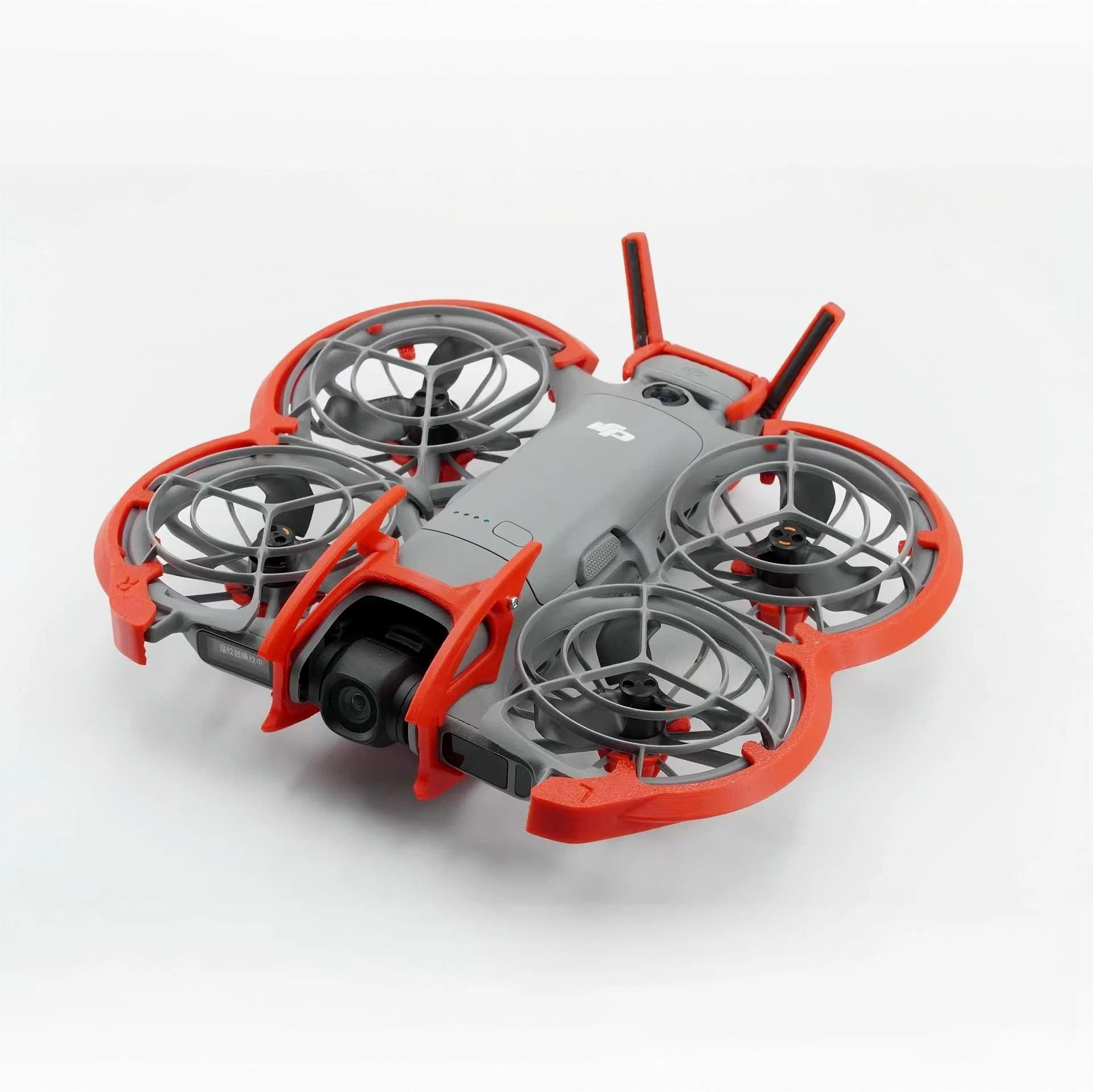 Neo 2 Schutz-Zubehör-Set für DJI (ABS-Material): Gimbal-Schutz, Stoßfänger, 4 Beine, Heckflosse, Doppelringe