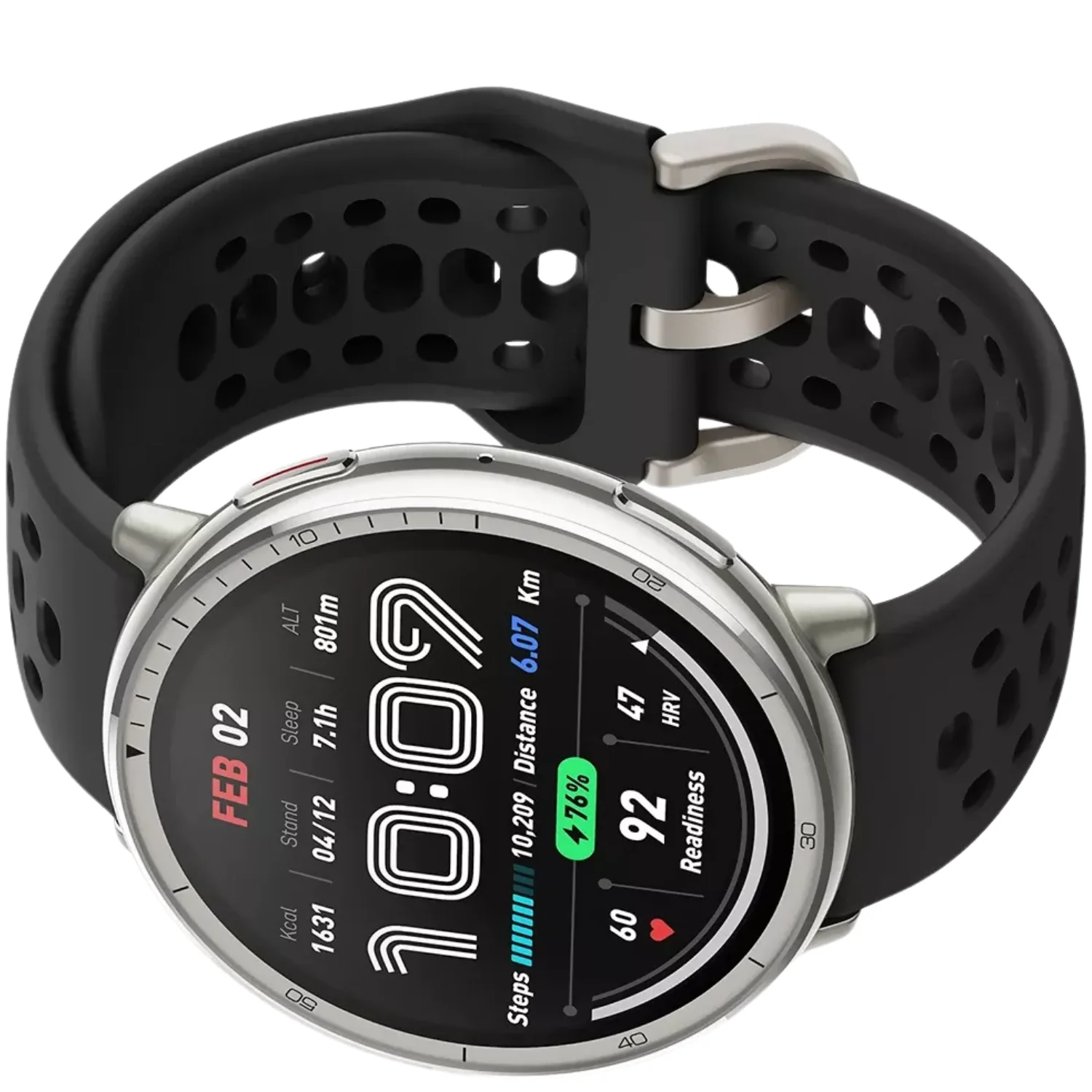 ساعة ذكية Amazfit Active 2 GPS 10 أيام مقاومة للماء لنظام Android Apple iPhone SmartWatch للياقة البدنية #3