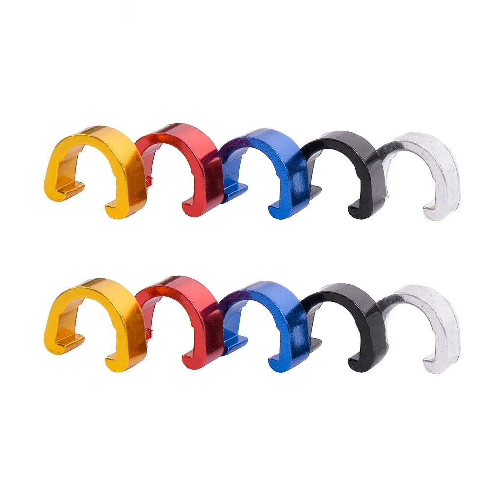 AliExpress ZTTO 10Pcs Bicycle Brake Cable Shifter Line Buckle Tubing Cable C-Clip MTB Road Bike Frame Cable