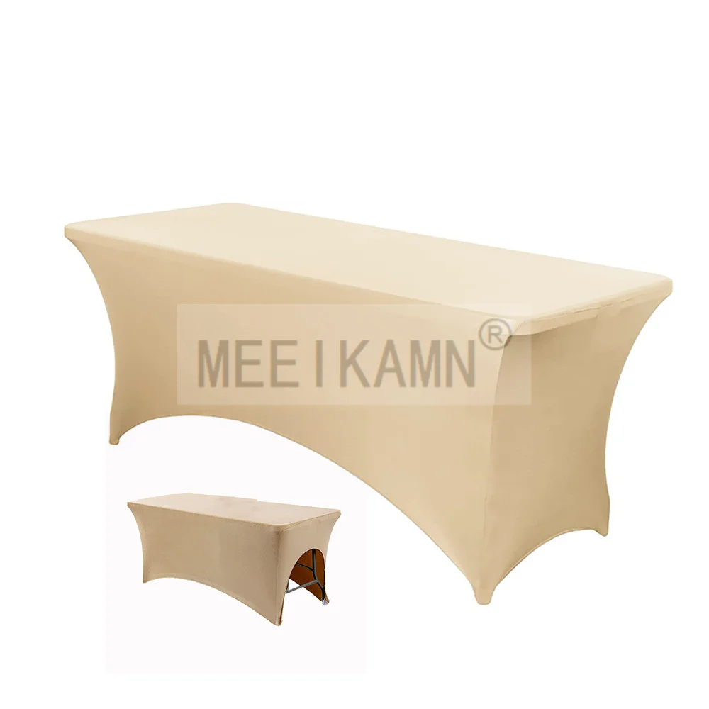 Sábana elástica de LICRA antiagua para cama, cubierta de pestañas, espacio de piernas personalizado, champán, Nude, Beige, Etiqueta Privada, venta al por mayor