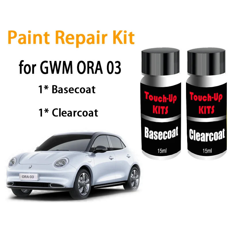 Car Paint Repair Kit for GWM ORA 03 Touch-Up Paint Scratch Remover Automotive Paint Care Accessories