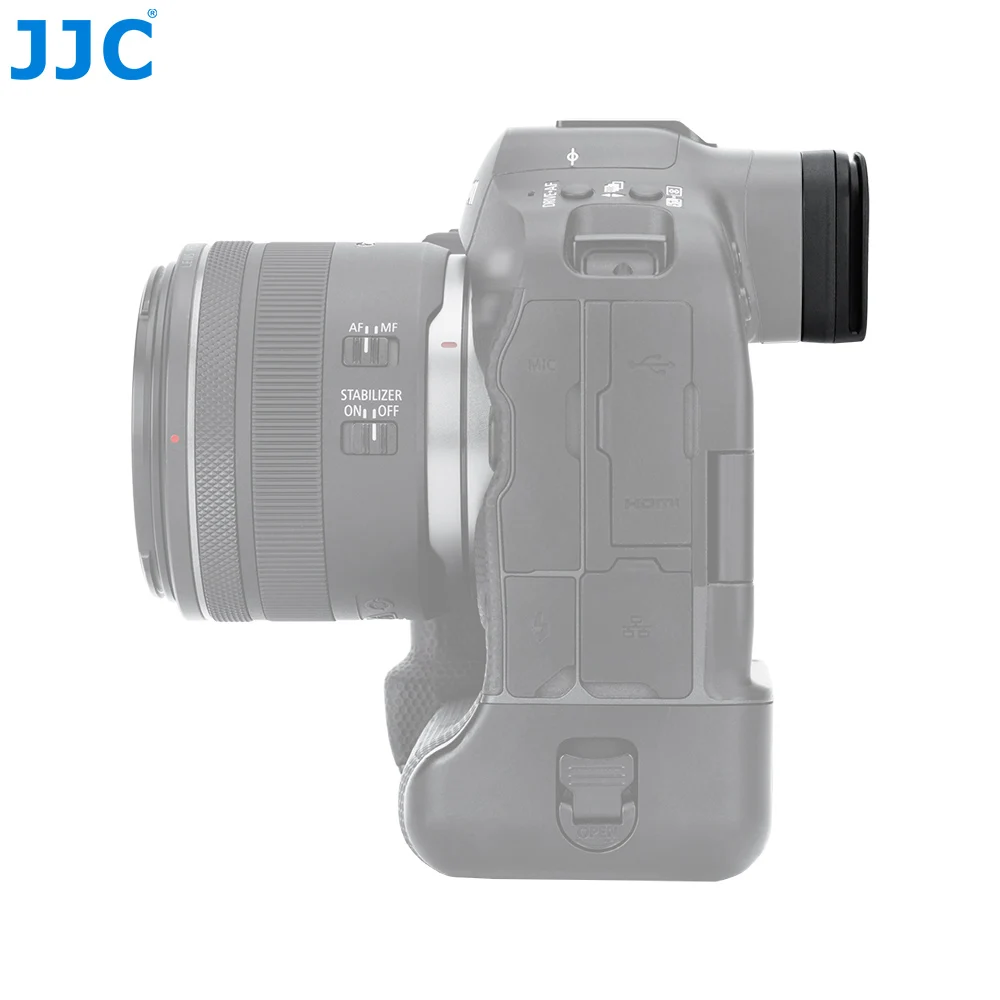 JJC Canon ER-H Soft Silicone Eyecup Eye Cup Viewfinder Eyeshade for Canon EOS R3 Camera EyeCup Viewfinder