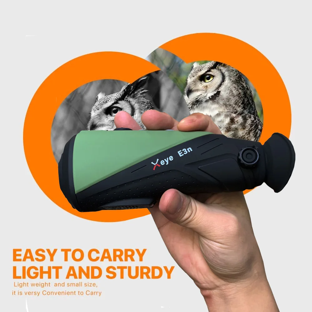 Hunting Thermal Imager InfiRay E3N Handheld Monocular Infrared Camera Jungle Wild Boar Wolf Rabbit Outdoor NIght Observation
