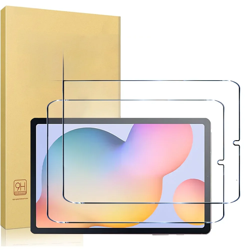 2 szt. HD odporne na zarysowania szkło hartowane do Samsung Galaxy Tab S6 Lite 10.4 2024 2020 2022 folia ochronna na ekran — zdjęcie 2