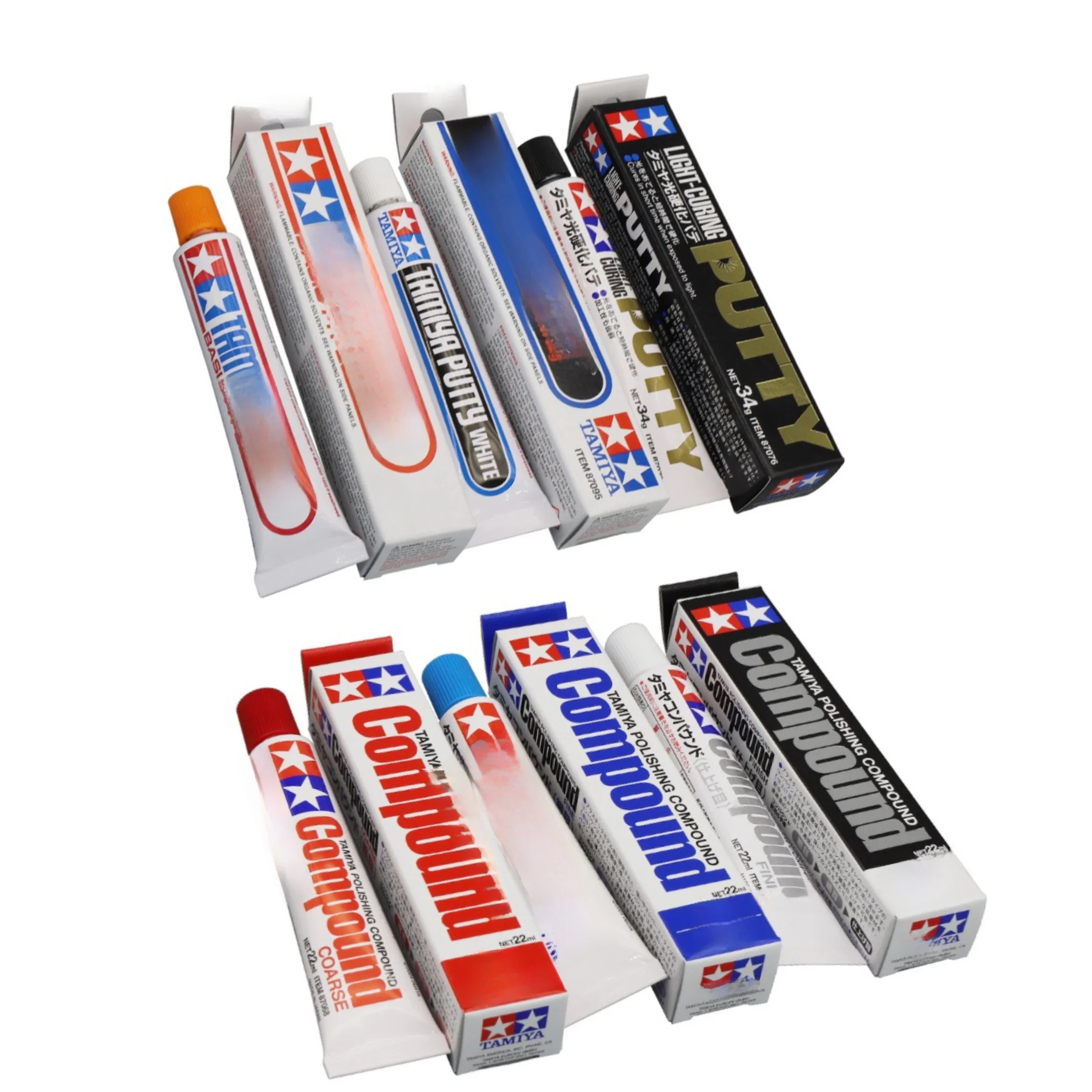 Tamiya Putty/związek polerski do naprawy modelu i modyfikacji zestawu — zdjęcie 2