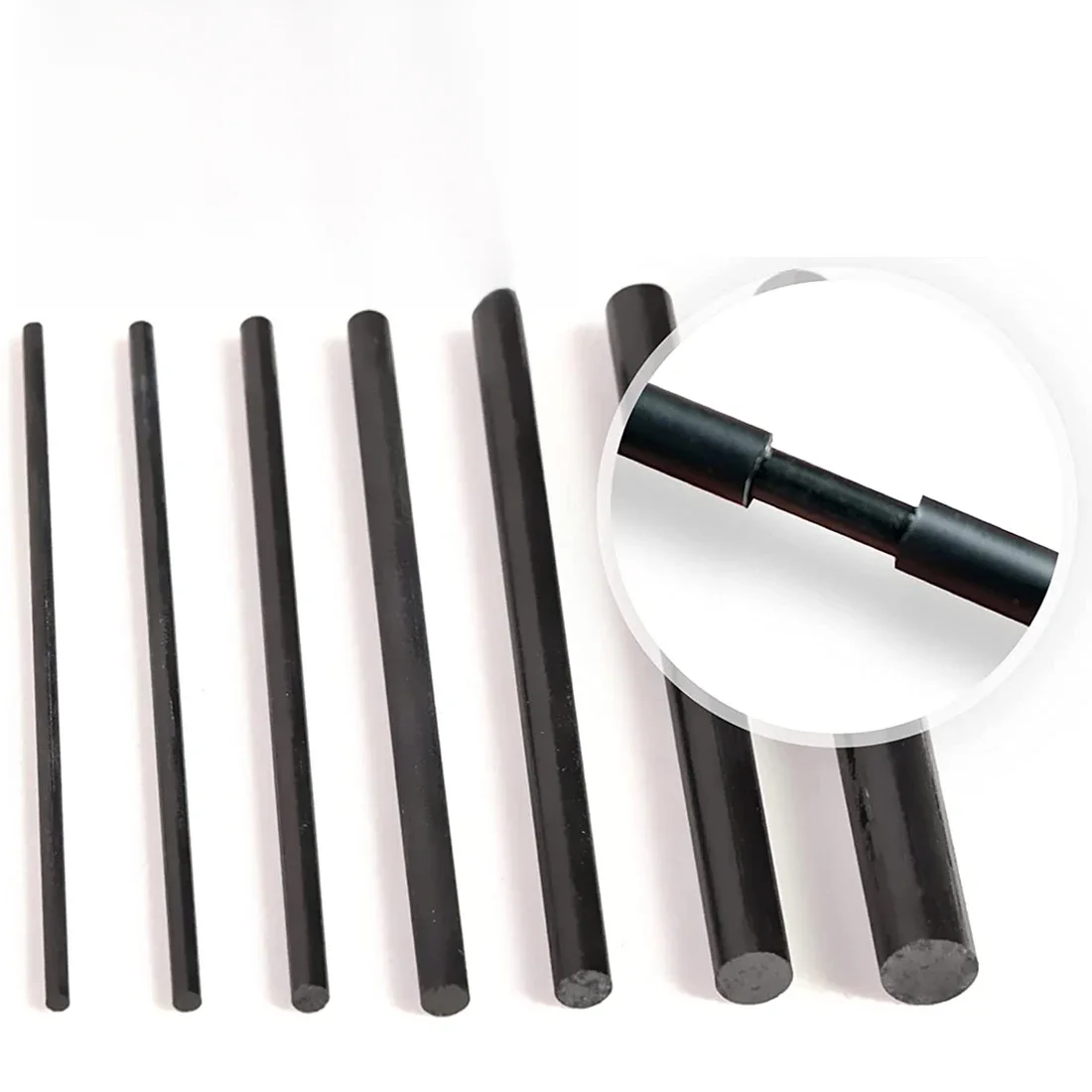 Reparatur satz für Angelruten aus Kohle faser mit hoher Festigkeit 1mm ~ 10mm * 10cm zur Reparatur