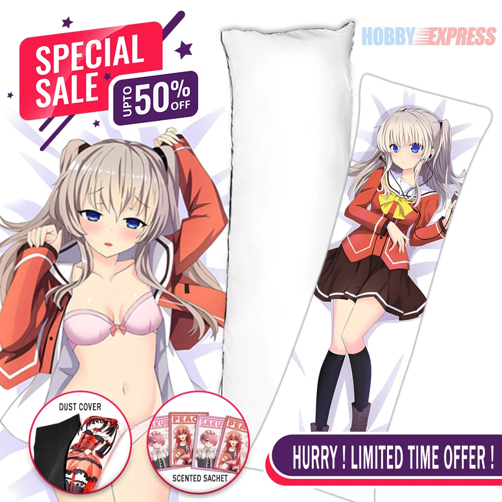 

Hobby Express Anime Dakimakura Japanese Otaku Waifu Hugging Body Pillow Cover Case Nao Tomori 141005